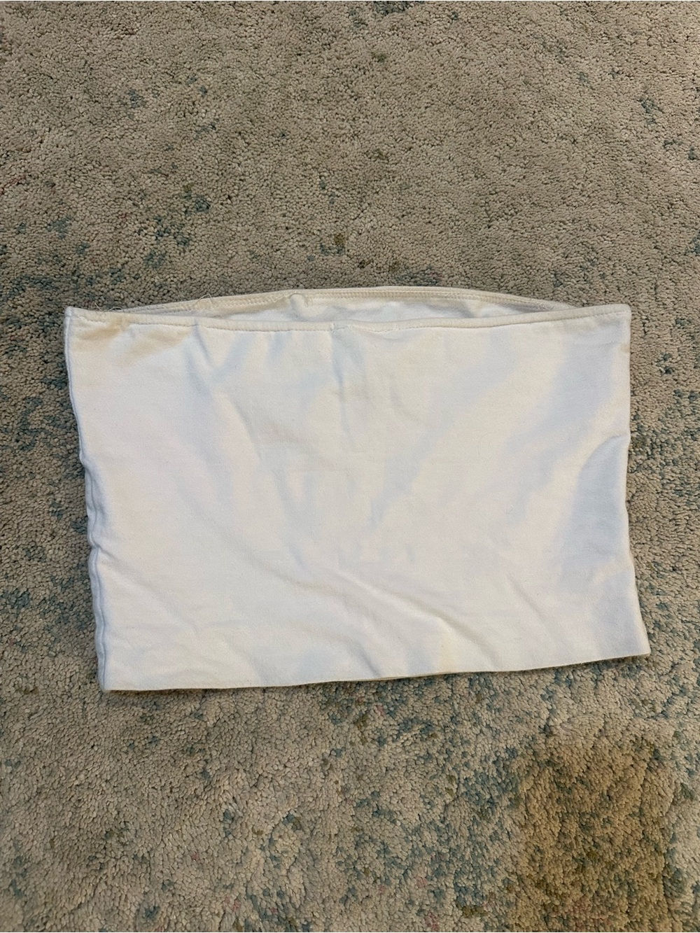 PacSun White Strapless Tube Top